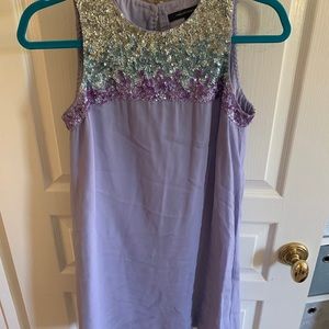 french connection beaded homecoming dress